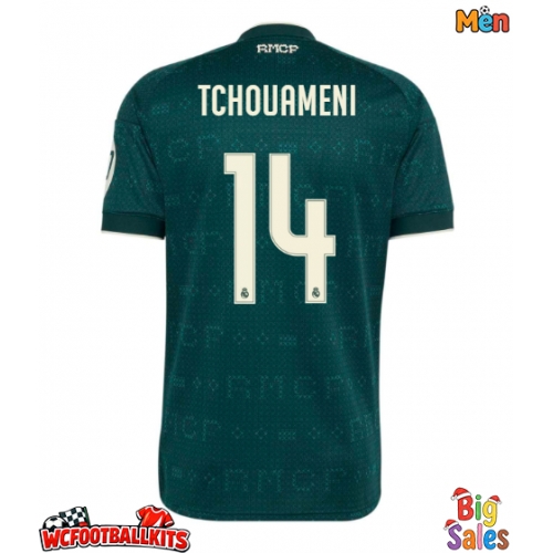 Real Madrid Aurelien Tchouameni #14 Replica Away Stadium Shirt 2026-27 Short Sleeve